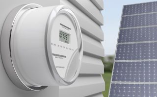 net metering and solar panel